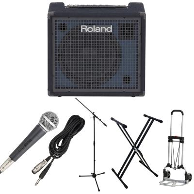 【動作良好】Roland KC-550 キーボードアンプ ローランド roland アンプ kc550（各種楽器、器材） | 楽器、手芸、コレクション