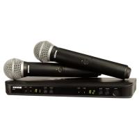 SHURE(シュア) BLX288/PG58  デュアルチャンネル ハンドヘルド型 ワイヤレスシステム  BLX288J/PG58-JB【5月17日時点、在庫あり 】 | ワタナベ楽器ヤフーSHOP