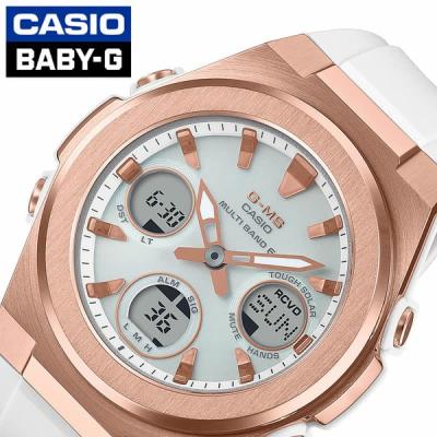 BABY-G CASIO ピンクゴールド（G-MS）（文字盤カラー：ホワイト系）の