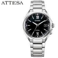 シチズン 腕時計 アテッサ CITIZEN ATTESA メンズ ブラック シルバー 時計 エコドライブ電波時計 ダイレクトフライト CB1120-50G 人気 おすすめ ブランド | 正規腕時計の専門店ウォッチラボ