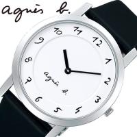 アニエスベー 腕時計 マルチェロ agnes b. marcello! メンズ 男性 ホワイト ブラック レザー 革ベルト 時計 クォーツ FCRK986 人気 おしゃれ シンプル | 正規腕時計の専門店ウォッチラボ