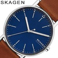 スカーゲン 時計 スカーゲン 腕時計 シグネチャー SKAGEN SIGNATUR メンズ スカーゲン腕時計 ブルー ブラウン 時計 SKW6355 シンプル 薄型 人気 | 正規腕時計の専門店ウォッチラボ