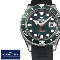 ケンテックス 時計 KENTEX 腕時計 マリンマン シーホース 2 MARINEMAN SEAHOURSE 2 メンズ グリーン S706M-19 人気 機械式 カレンダー メカニカル | 正規腕時計の専門店ウォッチラボ