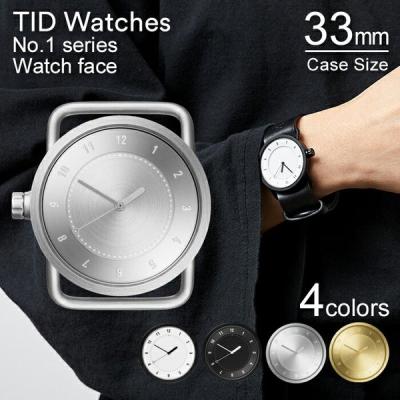 新品 TID Watches 腕時計 38mm シルバー ベルト3本セット 新品 TID Watches 腕時計 38mm シルバー ベルト3本セット