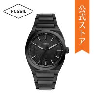 腕時計 メンズ フォッシル アナログ 時計 ブラック ステンレス EVERETT 3 HAND エヴァレット FS5824 FOSSIL 公式 | WATCH STATION INTERNATIONAL 公式