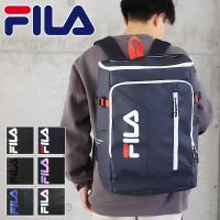 FILA フィラ サイン スクエアリュック デイパック リュックサック バックパック 30L B4 撥水 PC収納 7762 メンズ レディース ジュニア 中学生 高校生 | かばん専門shopウォーターモード