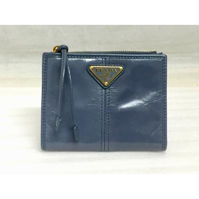 【美品】 227 PRADA プラダ 2つ折り長財布 PRADA（プラダ） プラダ財布 二つ折り長財布 レディース メンズ ユニ