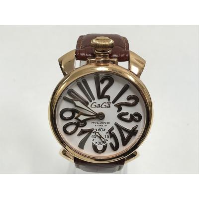 専用❗GaGa MILANO　マニュアーレ48MM　純正ベルト　手巻き式　腕時計 GaGa MILANO マヌアーレ48MM 手巻き式 純正ベルト 腕時計