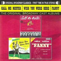 Call Me Mister Wish You Were Here ＆ Fanny / Ocr - Call Me Mister, Wish You Were Here And Fanny / Original Cast CD アルバム 輸入盤 | ワールドディスクプレイスY!弐号館