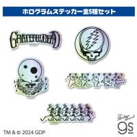 全5種セット GRATEFUL DEAD ホログラムステッカー サークル グレイトフル・デッド バンド アメリカ 音楽 ROCK グッズ gs 公式グッズ GFD-SET03 | ゼネラルステッカー