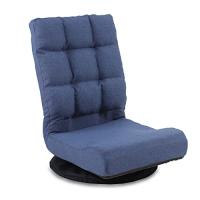 Urnodel 座椅子 回転 フロアチェア 座椅子ソファ リクライニング コンパクト 折りたたみ ふあふあ 低反発ウレタン 14段階 YS15003J | West Village
