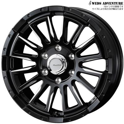 ハイエース18インチ ブラック シルバー ホイール美品‼️ ハイエースホイール18インチ（色：ブラック系）の商品一覧 通販