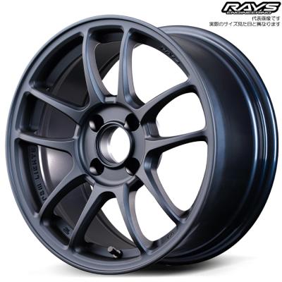 15インチ 7j +35（アルミホイール）（色：ブルー系）｜タイヤ