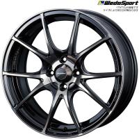 WedsSport SA-10R ZBB 1本 15×5.0J+45 4H 100 ウェッズスポーツ ホイール SA10R ゼブラブラックブライト 72615 | カーピットアイドル