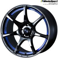 WedsSport SA-75R BLC2 1本 18×7.5J+45 5H 100 ウェッズスポーツ ホイール SA75R ブルーライトクローム2 74044 | カーピットアイドル