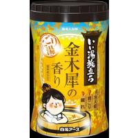 まとめ得 いい湯旅立ち　にごり湯　金木犀の香り　ボトル　660g 　 白元アース  　 入浴剤  x [16個] /h | WEB-TWOHAN in Yahoo!店