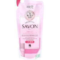 まとめ得 消臭元 SAVON つめ替用 洗濯したてふんわりフローラルソープ 400mL x [16個] /k | WEB-TWOHAN in Yahoo!店