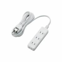 まとめ得 エレコム　ほこりシャッター付き電源タップ　T-ST02-22430WH x [2個] /l | WEB-TWOHAN in Yahoo!店