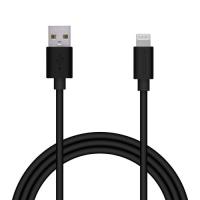 ポスト投函 エレコム ELECOM iPhoneケーブル 1m iPad iPod データ通信 充電 USB-A Lightning ブラック RoHS指令準拠（10物質） MPA-UAL10BK | webby shop