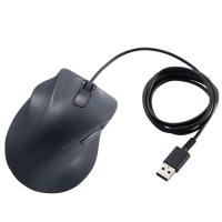 エレコム ELECOM 静音 有線マウス EX-G 5ボタン Lサイズ 左手用 ブラック M-XGL31UBSKBK | webby shop