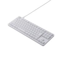 エレコム ELECOM 有線メカニカルテンキーレスキーボード ホワイト TK-MC30UKTWH | webby shop