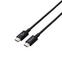 ポスト投函 エレコム ELECOM USB2.0ケーブル 認証品 C-C やわらか耐久 USB PD対応 1.2m ブラック MPA-CCYS12NBK | webby shop