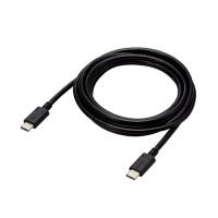 ポスト投函 エレコム ELECOM USB2.0ケーブル C-C 100W対応 2m ブラック MPA-CC5P20BK | webby shop