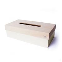 ヤマト工芸 T CUBE ティーキューブ ティッシュケース アイボリー YK19-102 ティッシュボックス 木製 ウッド ナチュラル モダン シンプル 日本製 | webby shop
