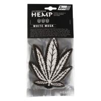 HEMP ヘンプ ルームフレグランス エアーフレッシュナー ホワイトムスク 吊り下げ 3枚 NAX-052-001 | webby shop