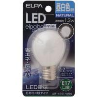 ELPA LED電球 S型 E17 LDA1N-G-E17-G450 | webby shop