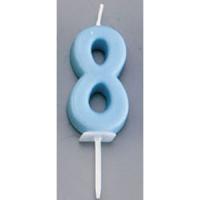 カメヤマ ナンバーキャンドルパステル 8番 | webby shop