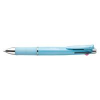 ゼブラ ボールペン クリップ-オン マルチ 4色 1000S ライトブルー B4SA3-LB | webby shop