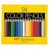 トンボ鉛筆 色鉛筆 紙箱 24色 NA CQ-NA24C | webby shop