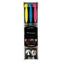 トンボ鉛筆 蛍光マーカー 蛍コート 3色セット WA-TC3C | webby shop