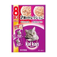 マースジャパン カルカン パウチ 2種のセレクション まぐろ入りかつお かにかま入りまぐろ 70g×8袋入 1081190 | webby shop