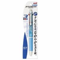 三菱鉛筆 ジェットストリーム 3色ボールペン ライトブルー SXE3400071P | webby shop
