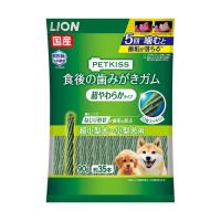 ライオン商事 ペットキッス 食後の歯みがきガム 超やわらかタイプ 超小型犬~小型犬用 90g | webby shop