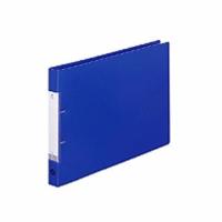 LIHIT LAB リヒトラブ リクエスト D型リングファイル B4E 青 G2227-8 | webby shop