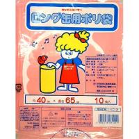 日本技研 ロング缶用ポリ袋 ピンク 10枚 KC-26 | webby shop