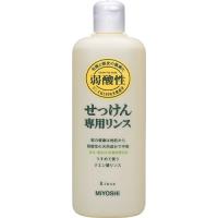 ミヨシ石鹸 無添加 せっけん専用リンス 本体 350ML | webby shop