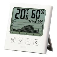 TANITA タニタ グラフ付デジタル温湿度計 TT581WH | webby shop