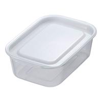 イノマタ化学 楽ちんパック 角型 クリアーホワイト 850ml 1個入 | webby shop