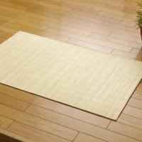 メーカー直送 イケヒコ 籐マット インドネシア産 39穴マシーンメイド むしろ ジャワ 80×150cm | webby shop