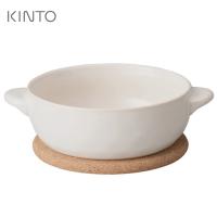 KINTO キントー ほっくり 丸グラタン 白 グラタン皿 一人用 楕円形 ドリア オーブン 耐熱食器 耐熱皿 オーブン 電子レンジ 食器洗浄器 おしゃれ | webby shop