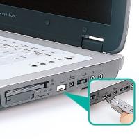 サンワサプライ USBコネクタ取付けセキュリティ SL-46-W | webby shop