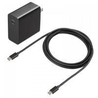 メーカー直送 サンワサプライ USB PD対応AC充電器 PD65W・TypeCケーブル付き ACA-PD91BK | webby shop