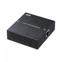 サンワサプライ PoEエクステンダー マグネット付き ブラック LAN-EXPOE2 | webby shop