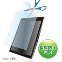 サンワサプライ 10.1型まで対応フリーカットタイプ液晶保護指紋防止光沢フィルム LCD-101KFP | webby shop
