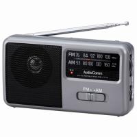 オーム電機 AudioComm AM/FM ポータブルラジオ RAD-F1771M | webby shop