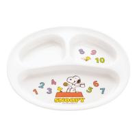 リッチェル PPお子様食器 トライ スヌーピー ランチプレート | webby shop